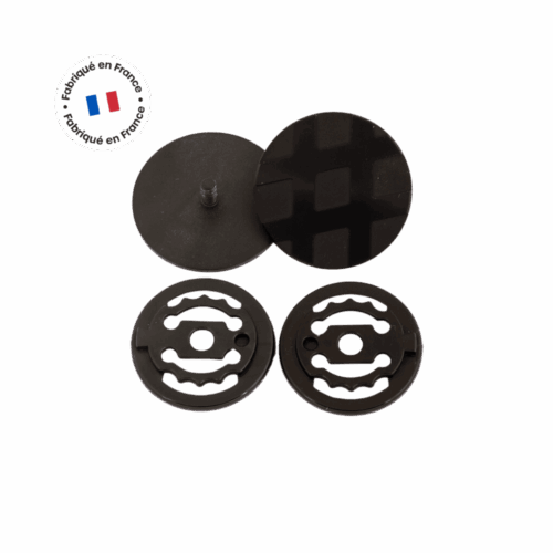 Kit de tornillos para casco MAJOR - BLACK