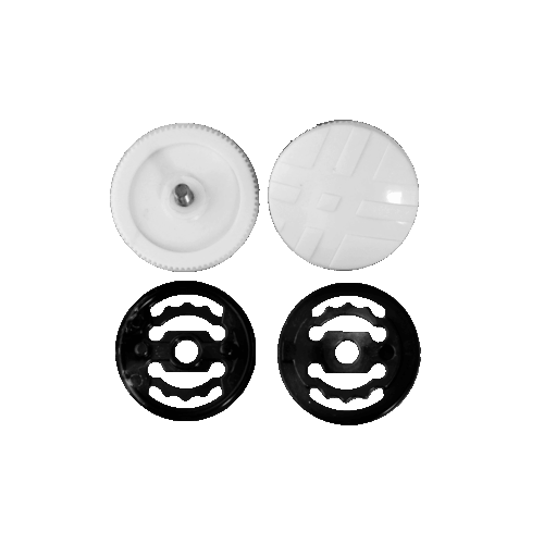 kit de tornillos blancos para visera