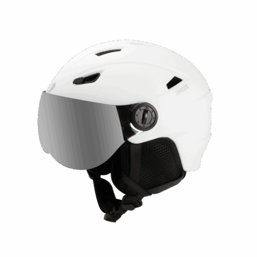 Casco de esquí HAWKING con visera S3 - WHITE