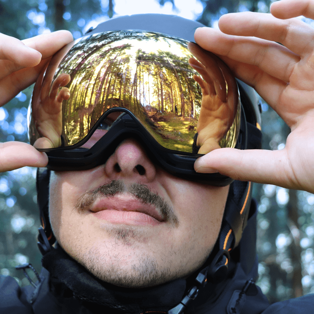 lente máscara VIZZION PolarActivlux S2-4 - BLACK