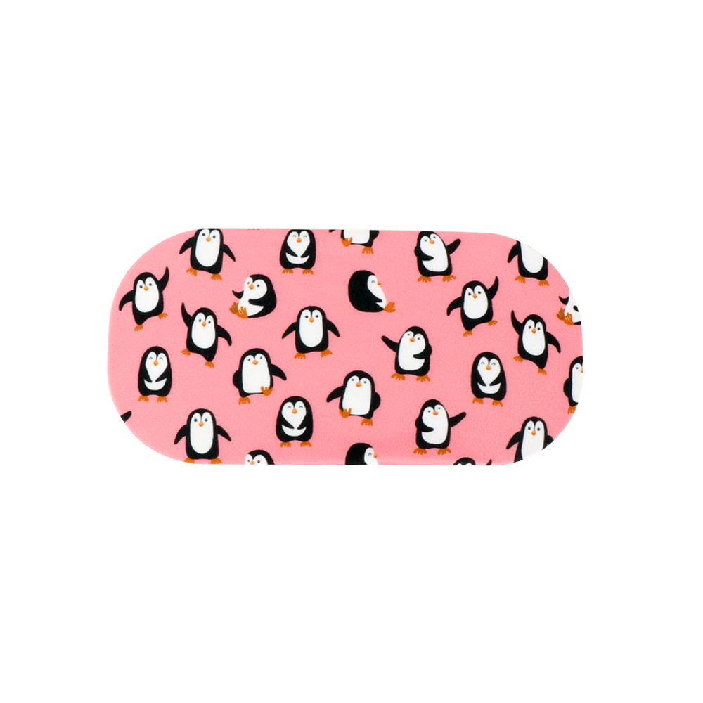 protección de máscara de esquí - PINK PINGOUINS